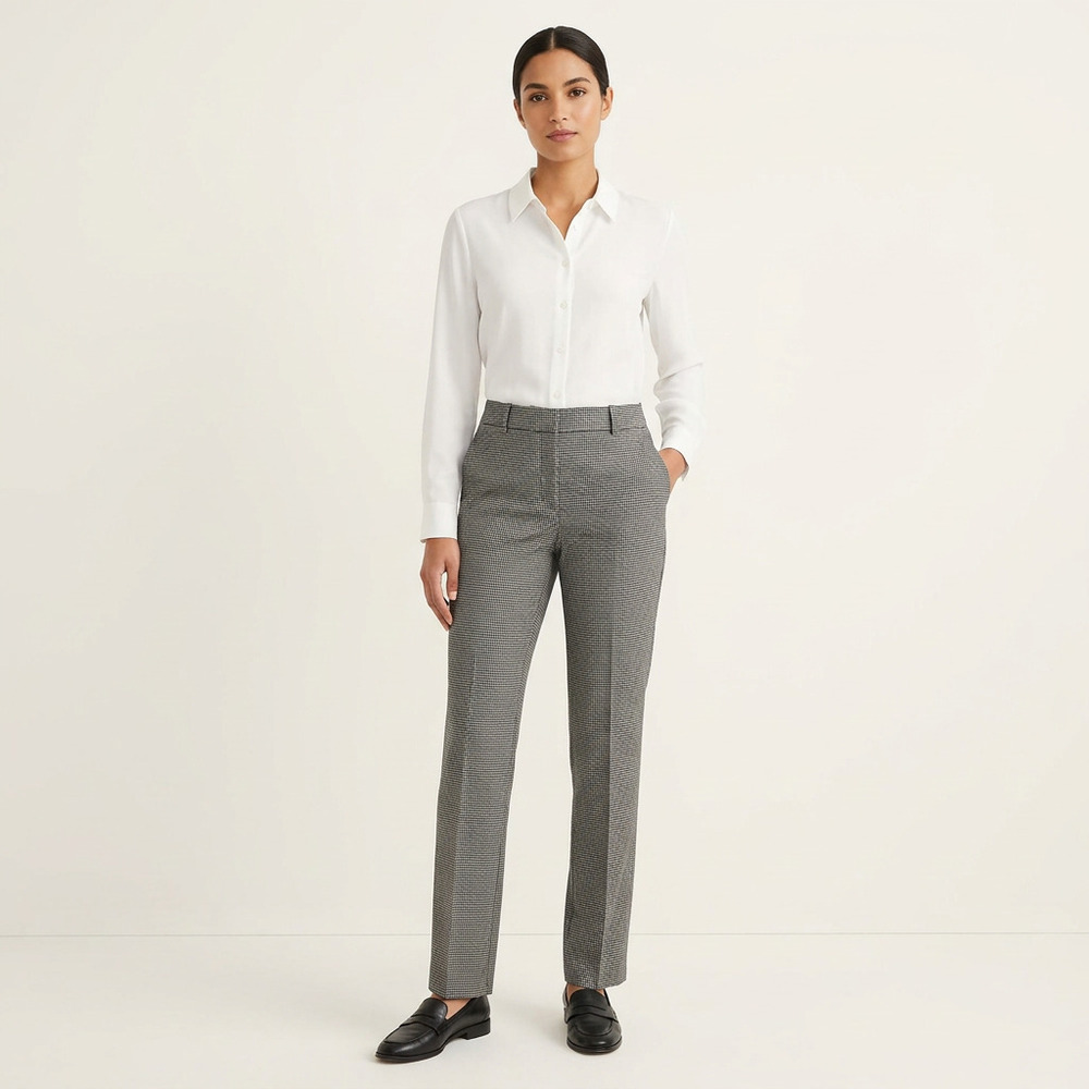 Amanda + Chelsea Houndstooth Dress Pants 6
